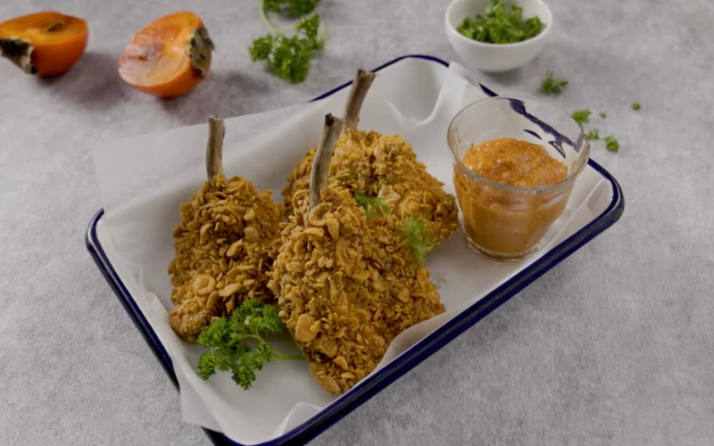 Cornflakesli Pirzola